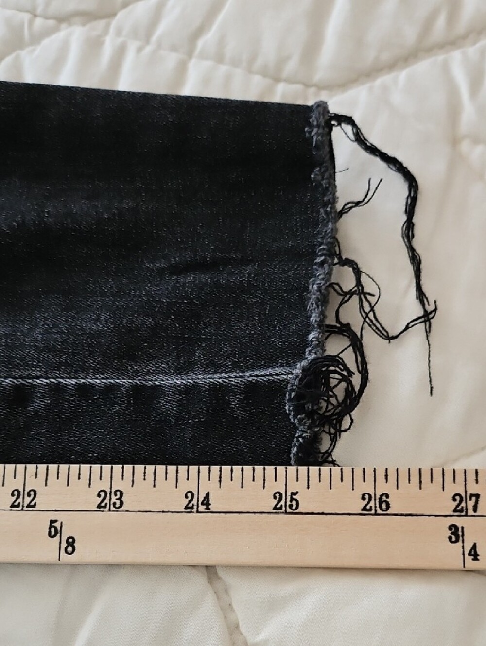 A.N.A. - Black Floral Embroidered Jeggings Size 4 - Picture 6 of 10
